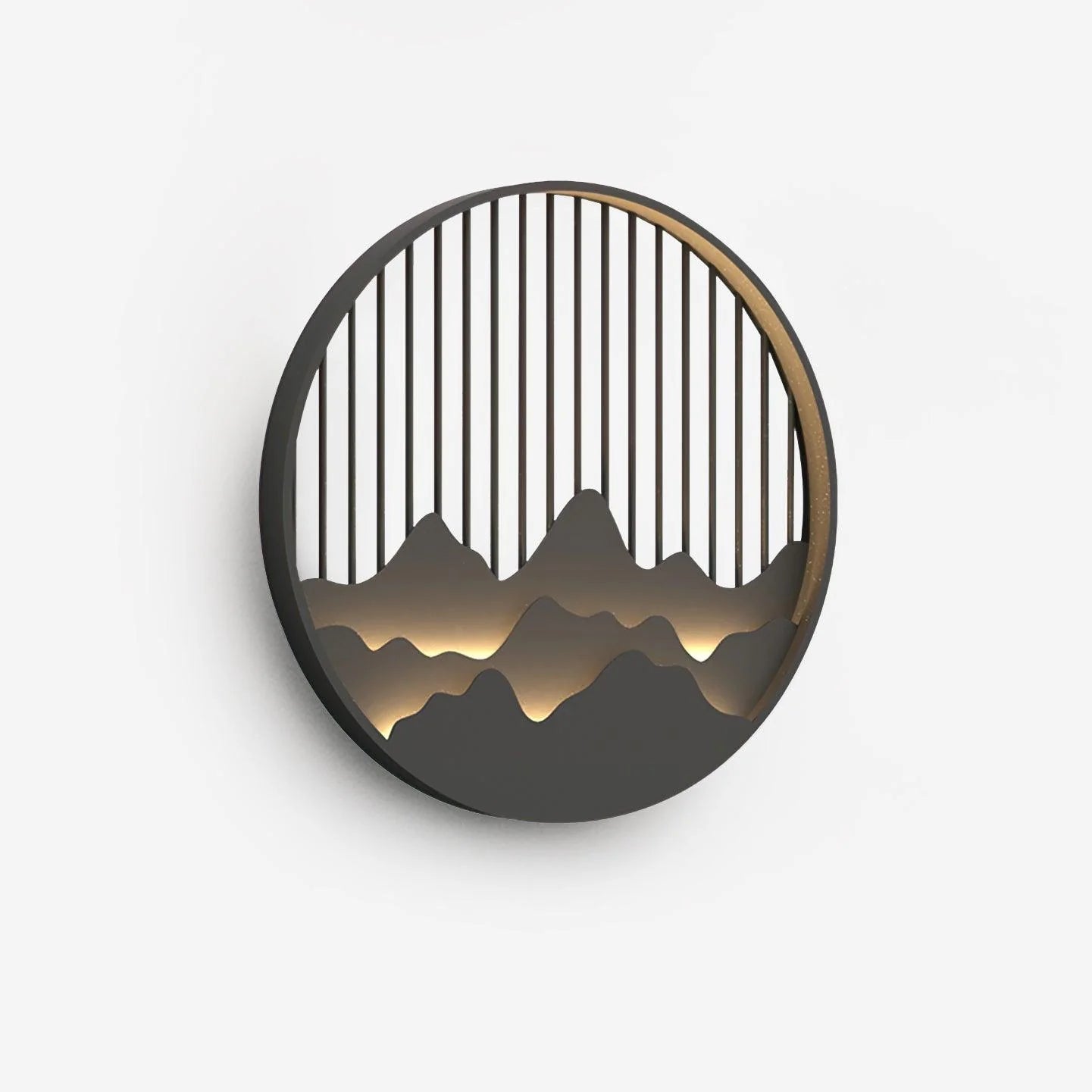 Novalith | Artistic Mountain Outdoor Wall Lamp for Modern Exteriors