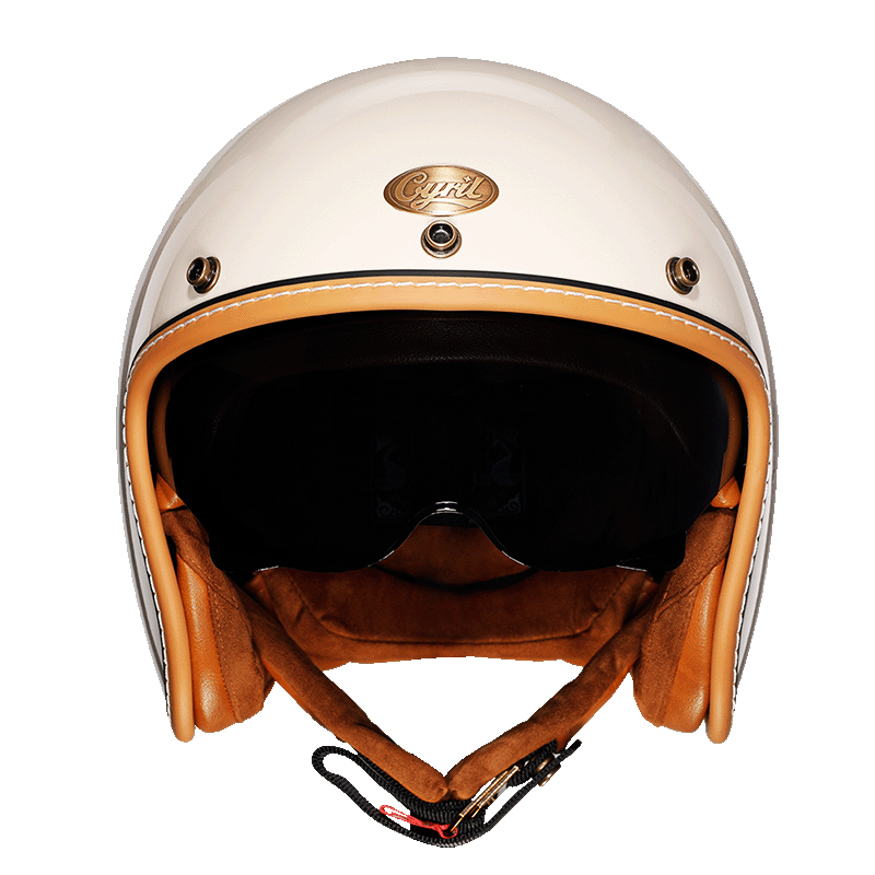 SolidShell | Open Face Helmet Retro Lightweight ABS with EPS Foam