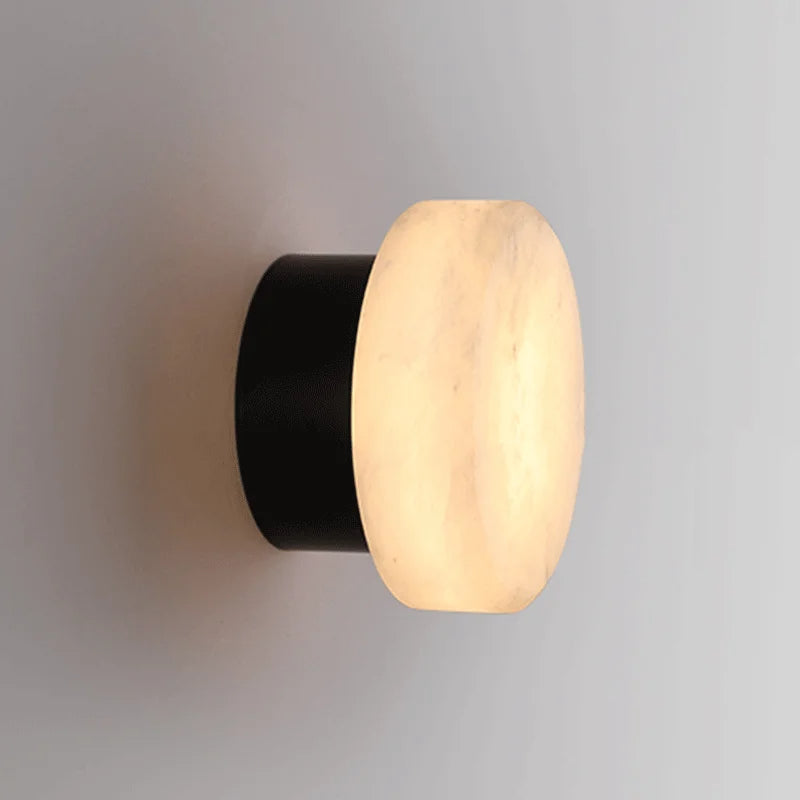 Orivra | Contemporary Marble Wall Lamp for Elegant Living Spaces