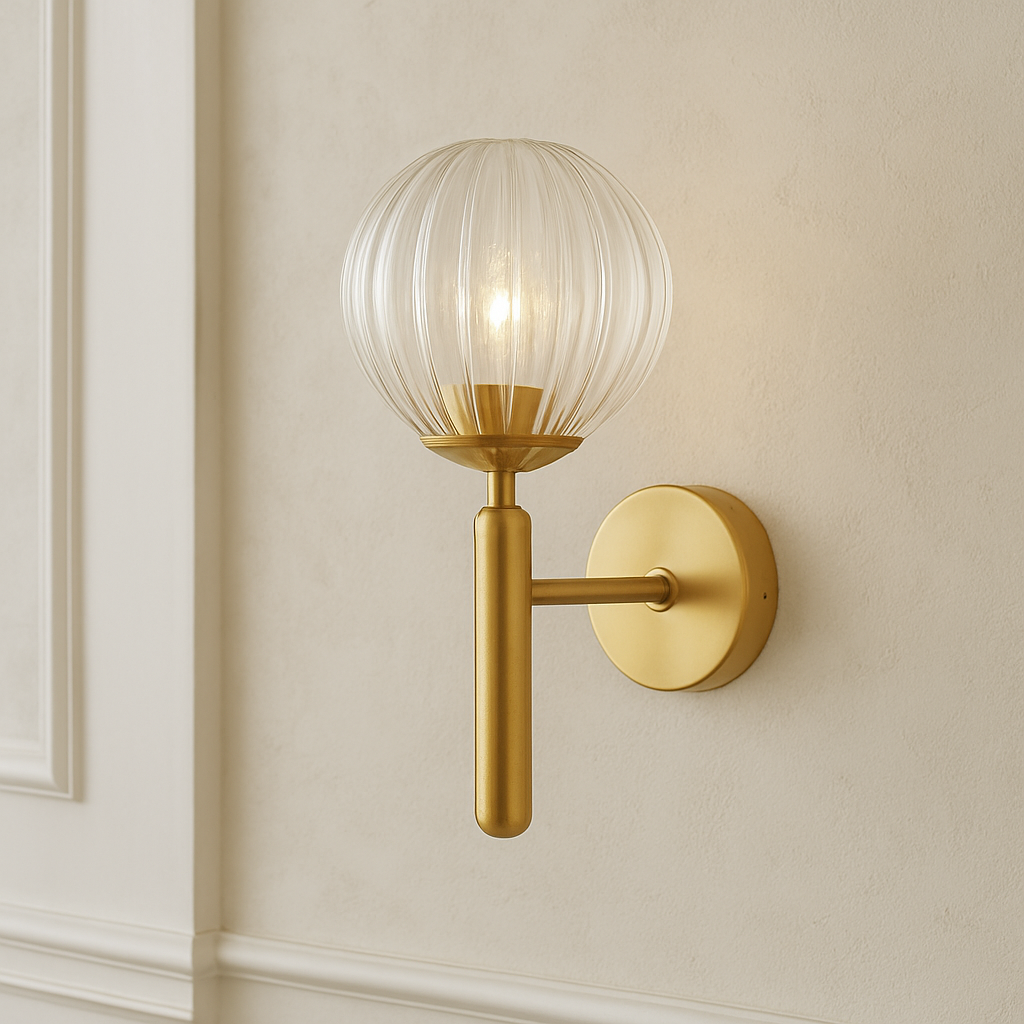 Oryla | Minimalist Nordic Sphere Wall Lamp for Modern Interiors