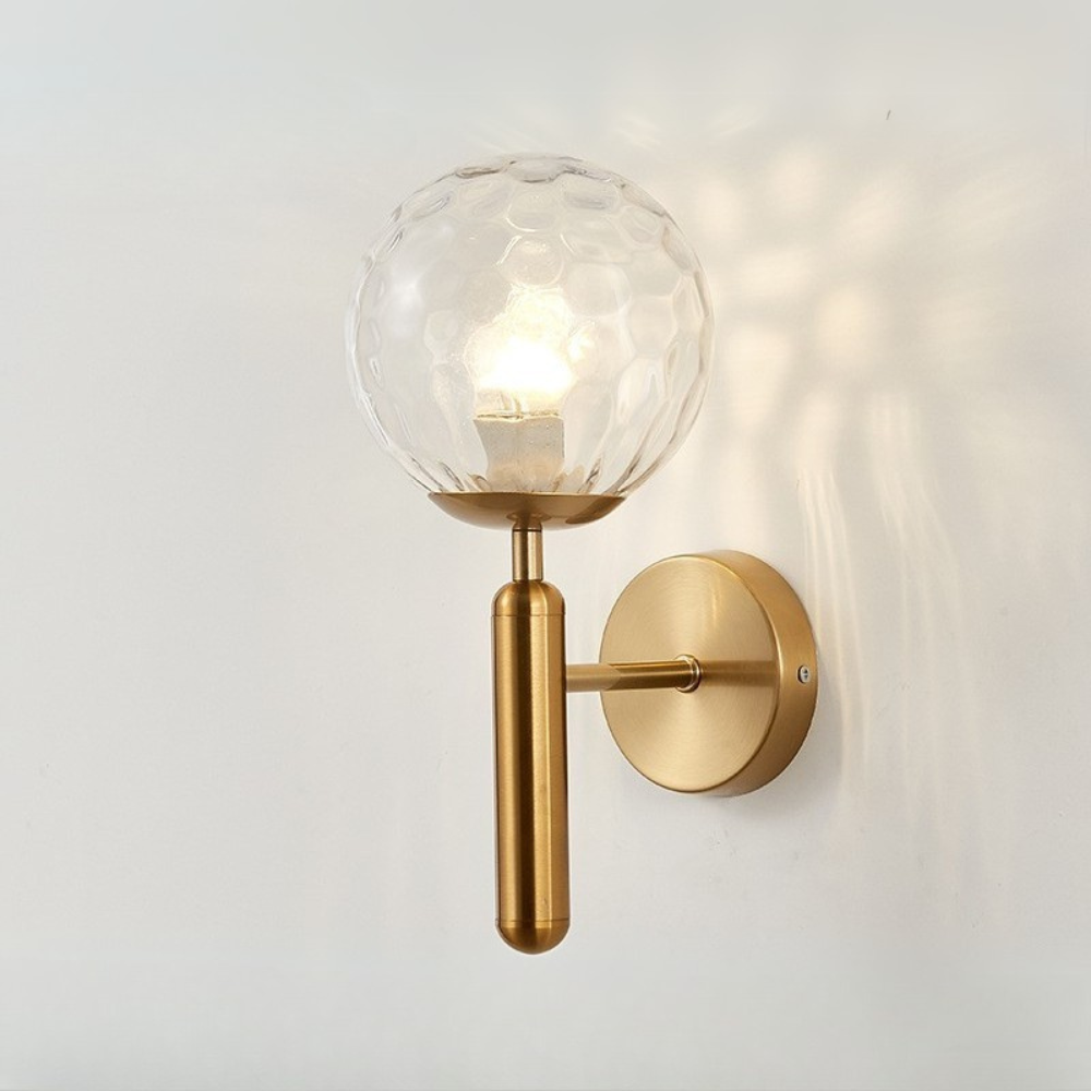 Oryla | Minimalist Nordic Sphere Wall Lamp for Modern Interiors