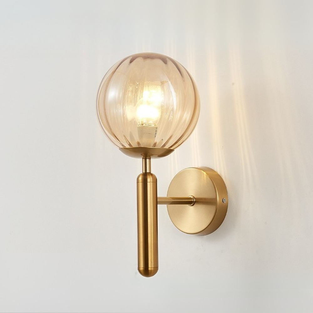 Oryla | Minimalist Nordic Sphere Wall Lamp for Modern Interiors