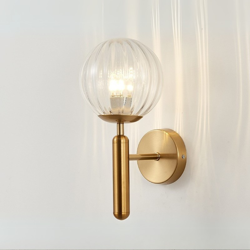Oryla | Minimalist Nordic Sphere Wall Lamp for Modern Interiors