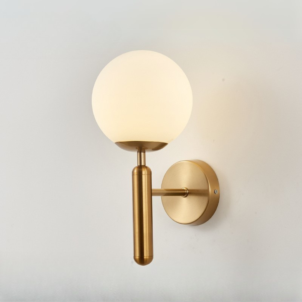 Oryla | Minimalist Nordic Sphere Wall Lamp for Modern Interiors