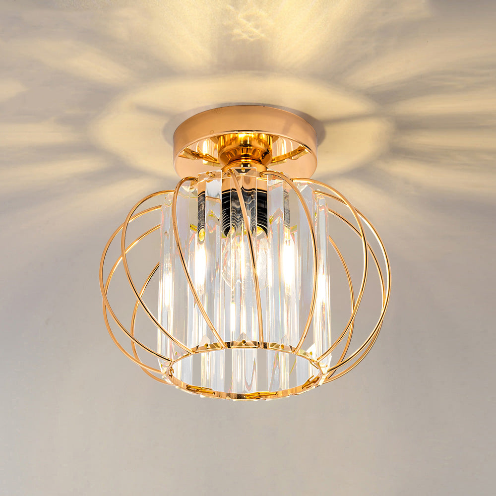 Eclipza | Modern Pendant Light Black Glass Globe Ceiling Fixture