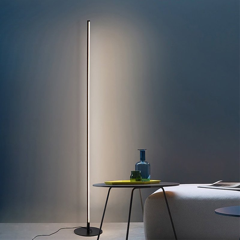 PillarLuxe | LED Floor Lamp with Wireless Control for Modern Simplicity