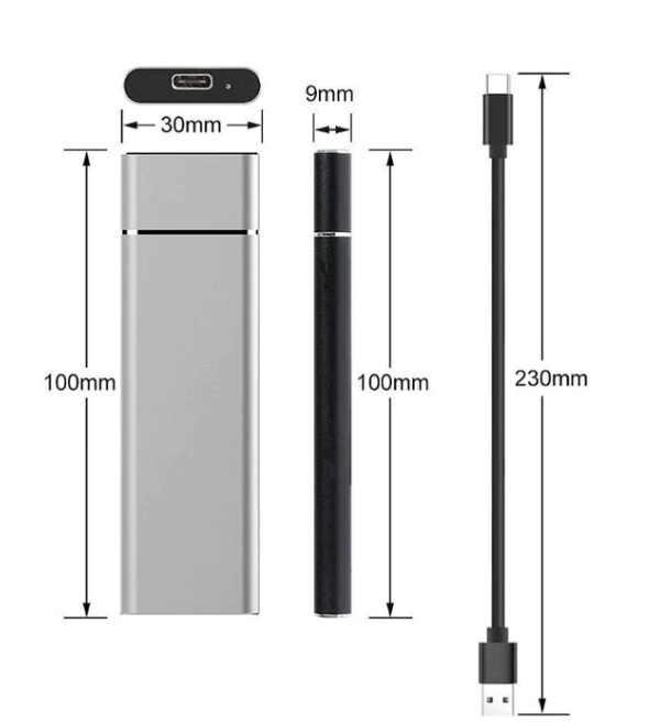 Cooper | Portable External Hard Drive with High Transfer Speed and Durable Aluminum Housing