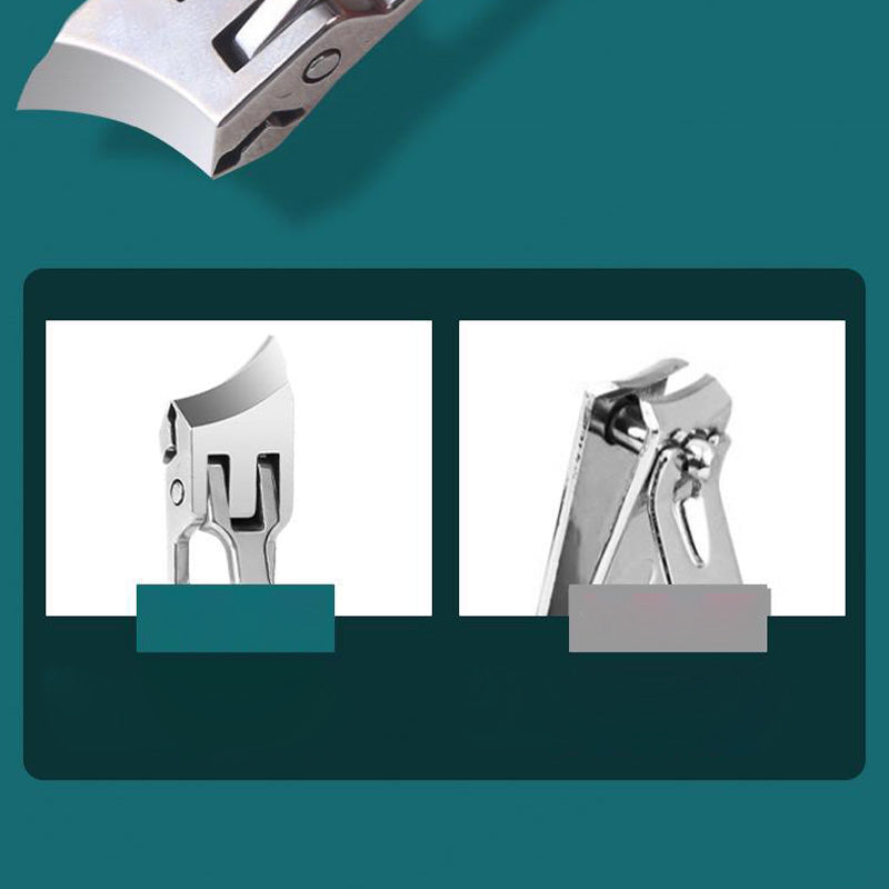 Powerful Nail Clippers for Thick Nails | Ergonomic Design with Anti-Splash Protection for Seniors