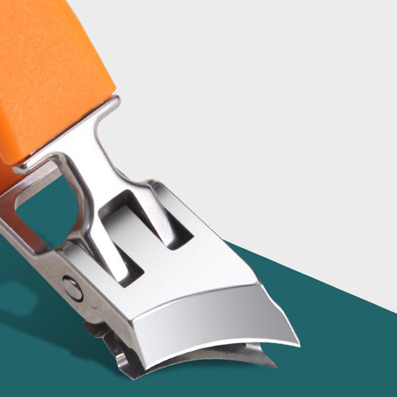 Powerful Nail Clippers for Thick Nails | Ergonomic Design with Anti-Splash Protection for Seniors
