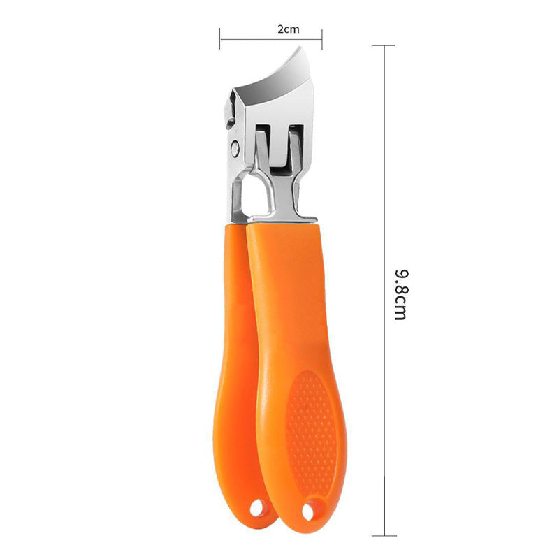 Powerful Nail Clippers for Thick Nails | Ergonomic Design with Anti-Splash Protection for Seniors