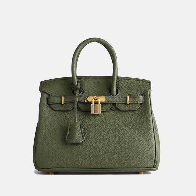 Louis | Premium Cowhide Leather Handbag with Zipped Pockets – Stylish and Durable Accessory for Every Occasion