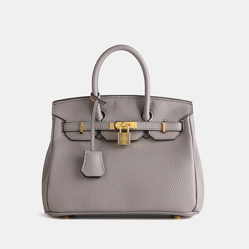 Louis | Premium Cowhide Leather Handbag with Zipped Pockets – Stylish and Durable Accessory for Every Occasion