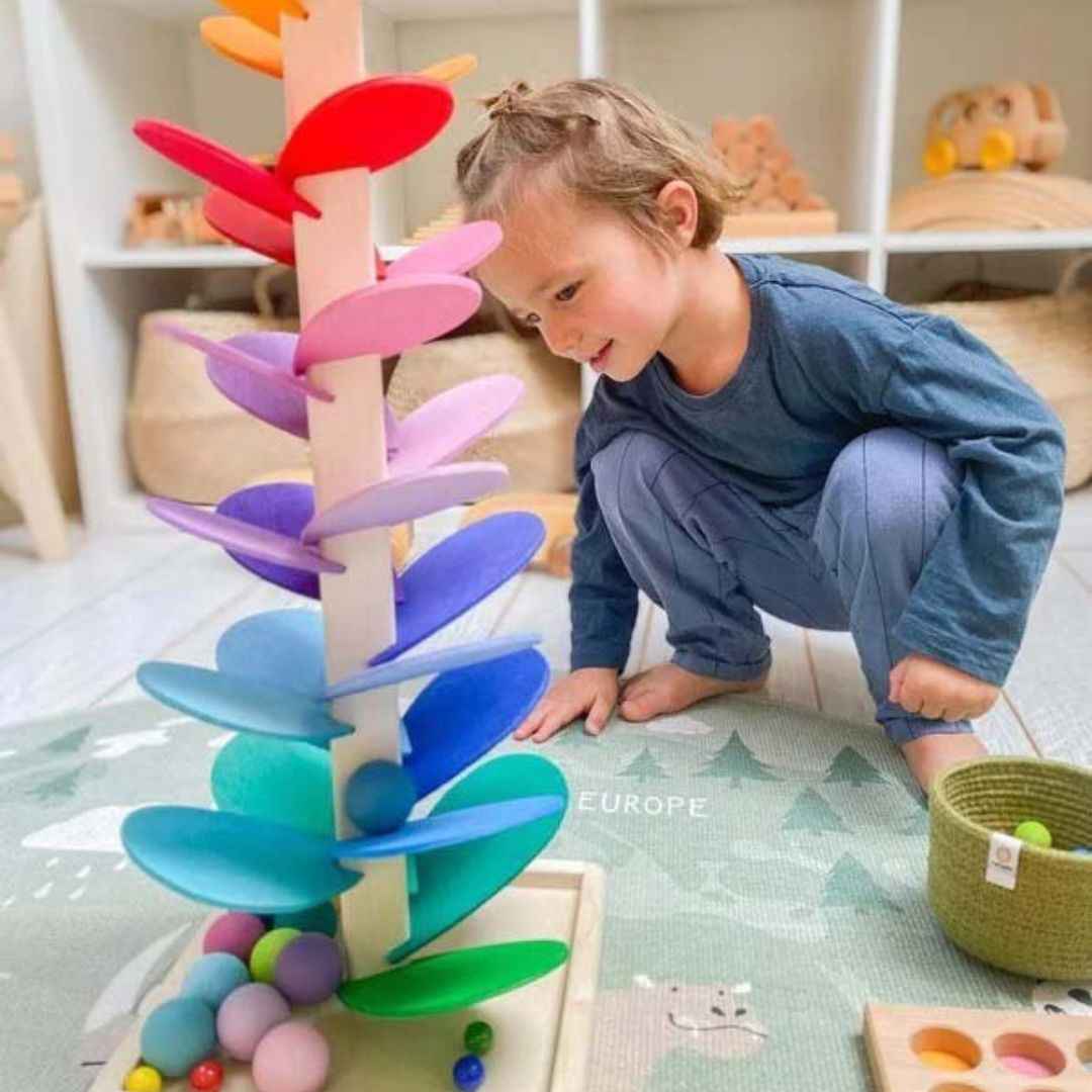 GoPlay | Rainbow Sound Tower for Sensory Play and Interaction