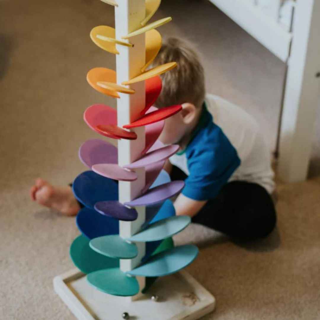GoPlay | Rainbow Sound Tower for Sensory Play and Interaction
