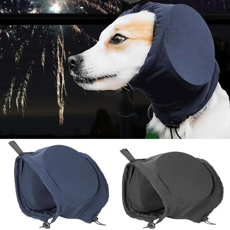 Ruis Dog Ear Protectors | Noise-Suppressing Canine Ear Protection Earmuffs