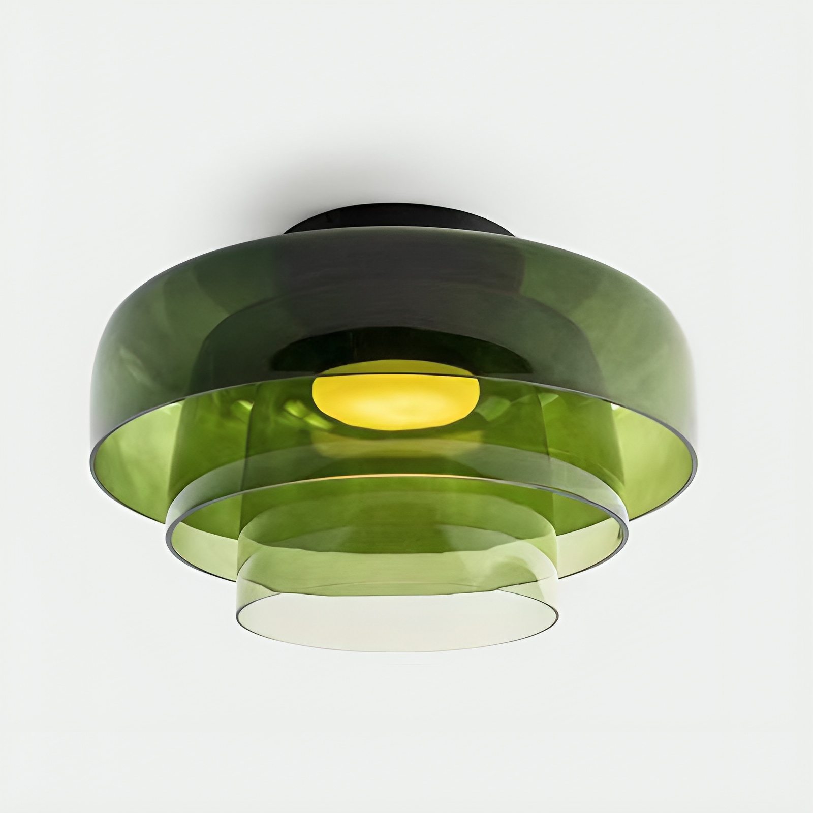 Brilora | Modern Scandinavian Bauhaus Glass Layered Pendant Lamp