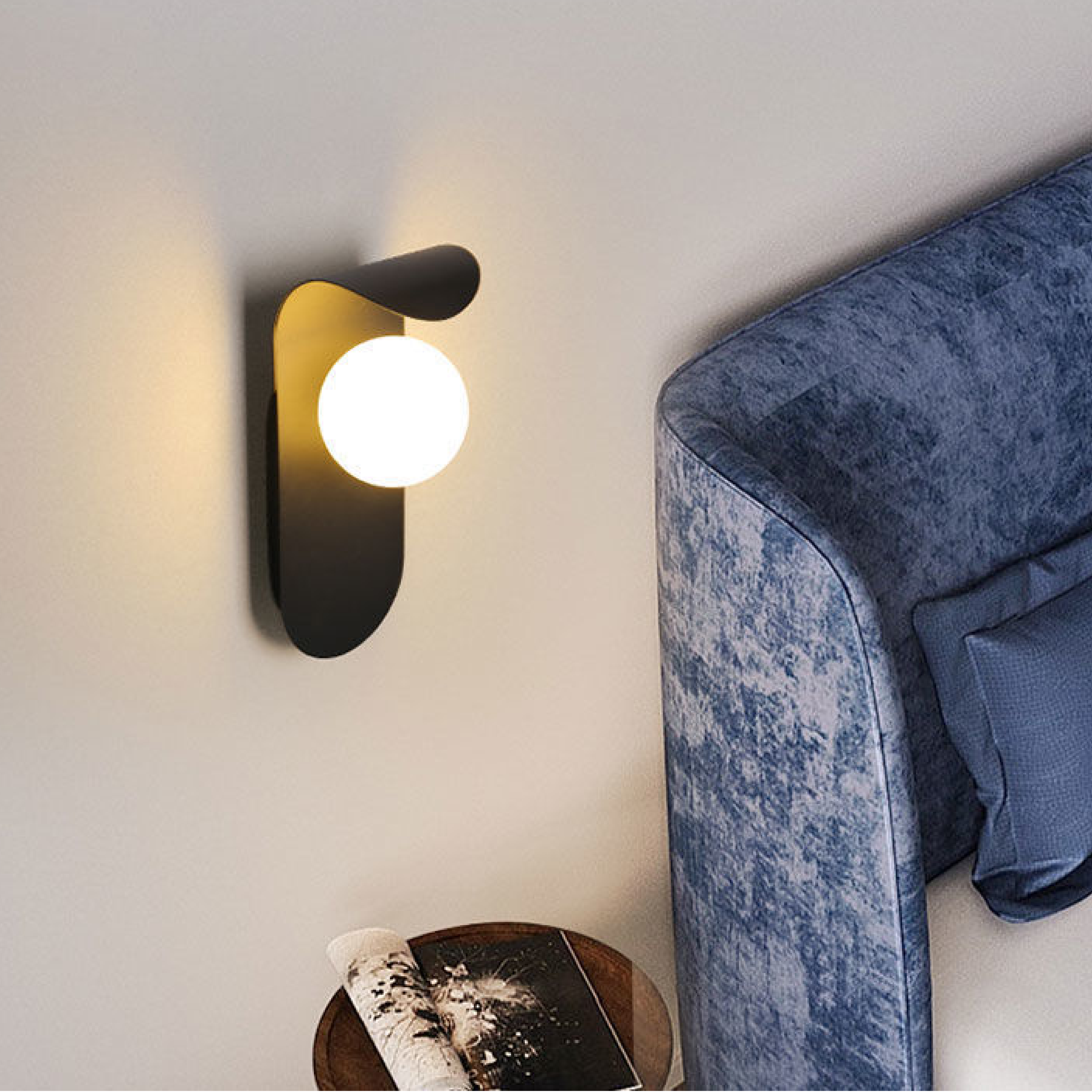 Brilune | Sculptural Scandinavian Wall Lamp