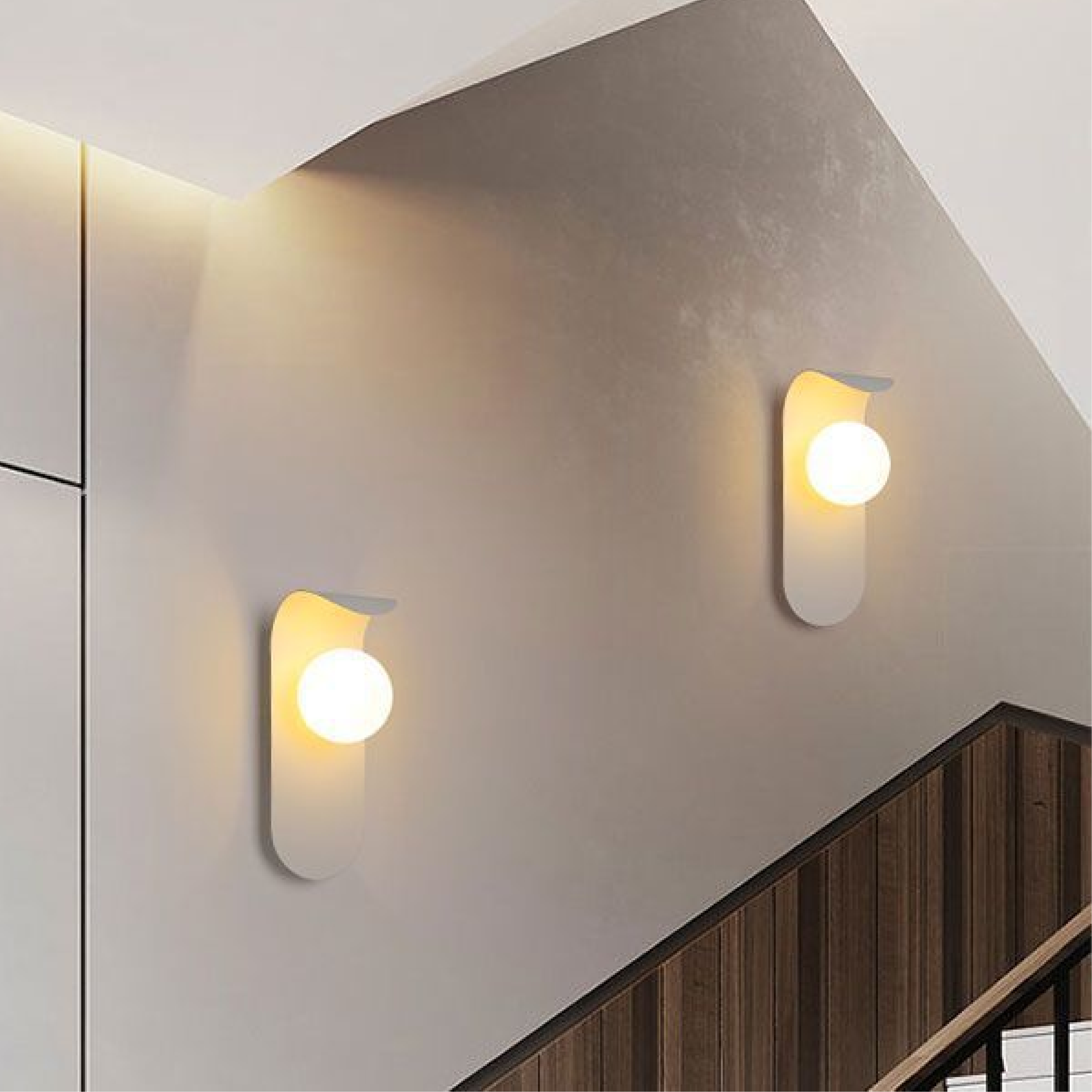Brilune | Sculptural Scandinavian Wall Lamp