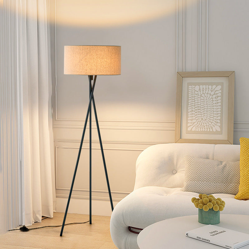 Lightrum | Silk Floor Lamp for Modern Aesthetic