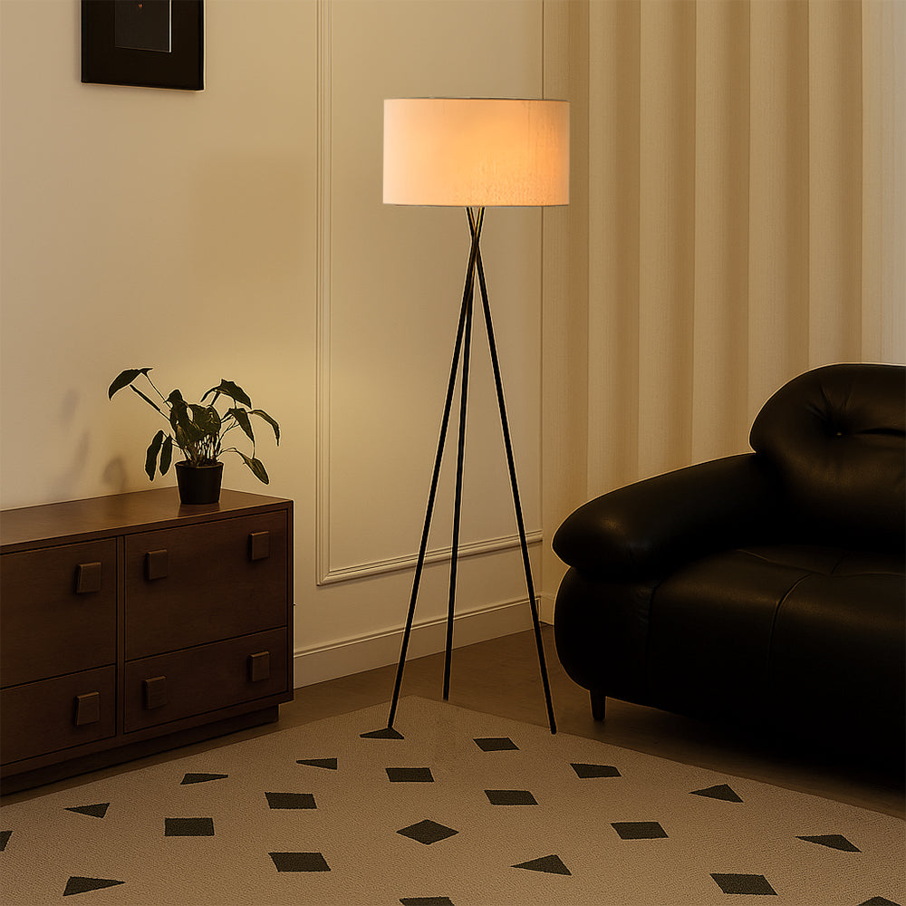 Lightrum | Silk Floor Lamp for Modern Aesthetic
