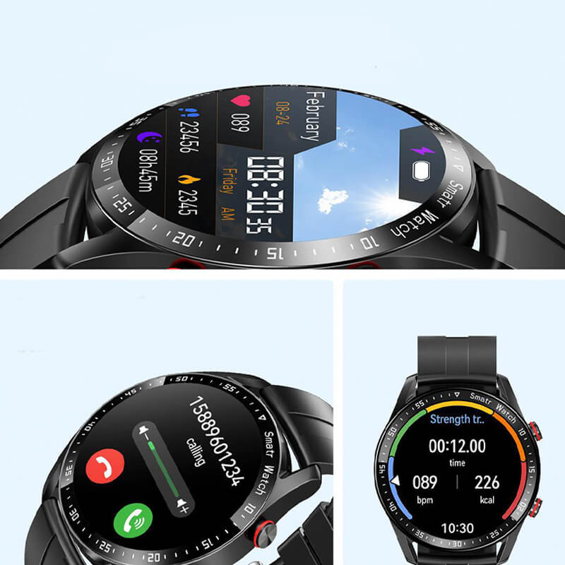 Pulse | Blood Glucose Smartwatch with Real-Time Monitoring & Waterproof Build