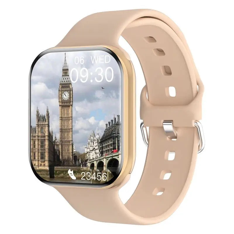 FlowTime | HD AMOLED Smartwatch with IP68 Waterproof & Fitness Tracking