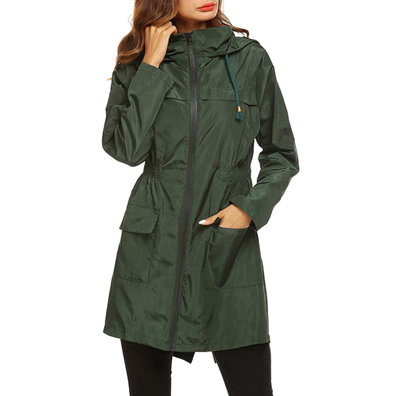 Selene | Lightweight Packable Raincoat for Women