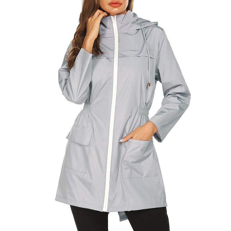 Selene | Lightweight Packable Raincoat for Women
