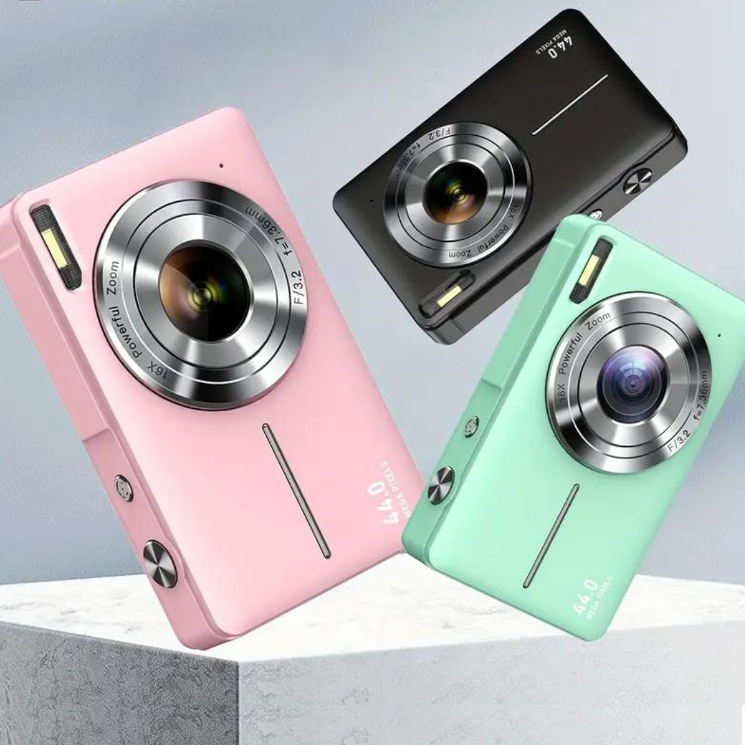 Retro Digital Camera with 1080p Video Recording | Lightweight and Portable Retro Photography Camera