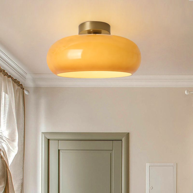 Ambion | Modern Vintage Round Glass Ceiling Light Fixture