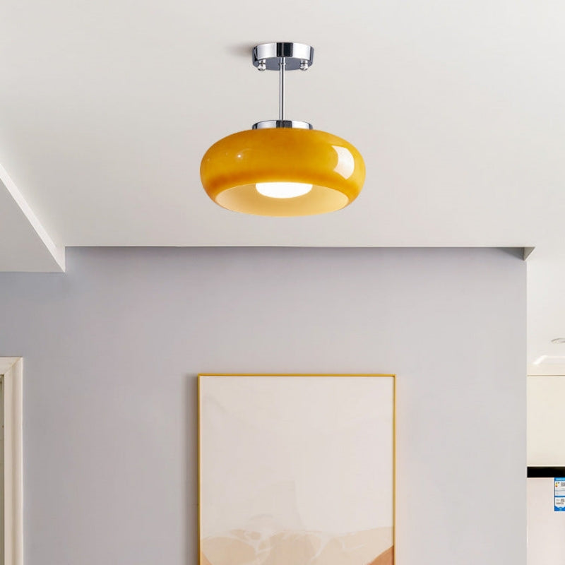 Ambion | Modern Vintage Round Glass Ceiling Light Fixture