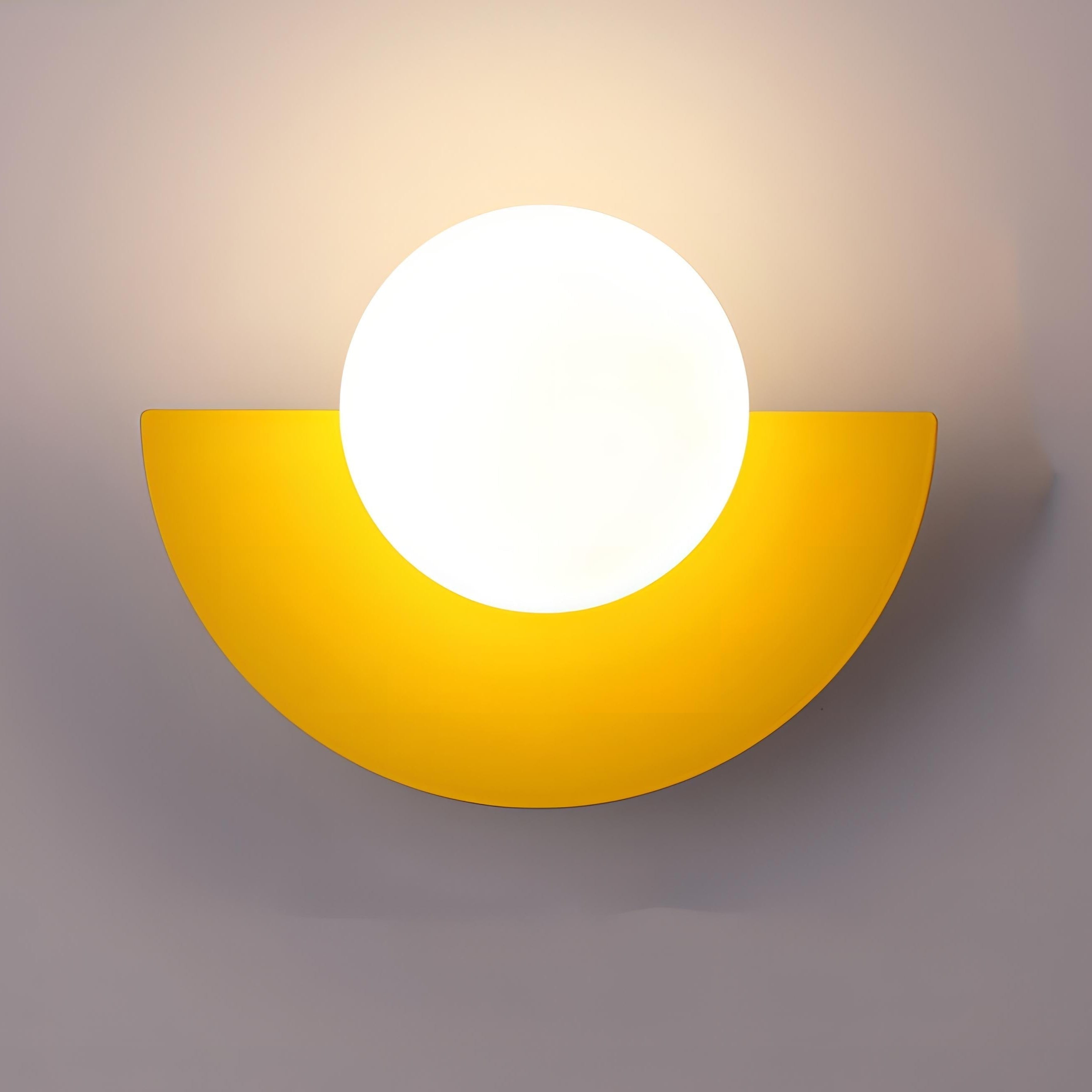 Vionis | Minimalist Nordic Wall Light with Semicircular Design