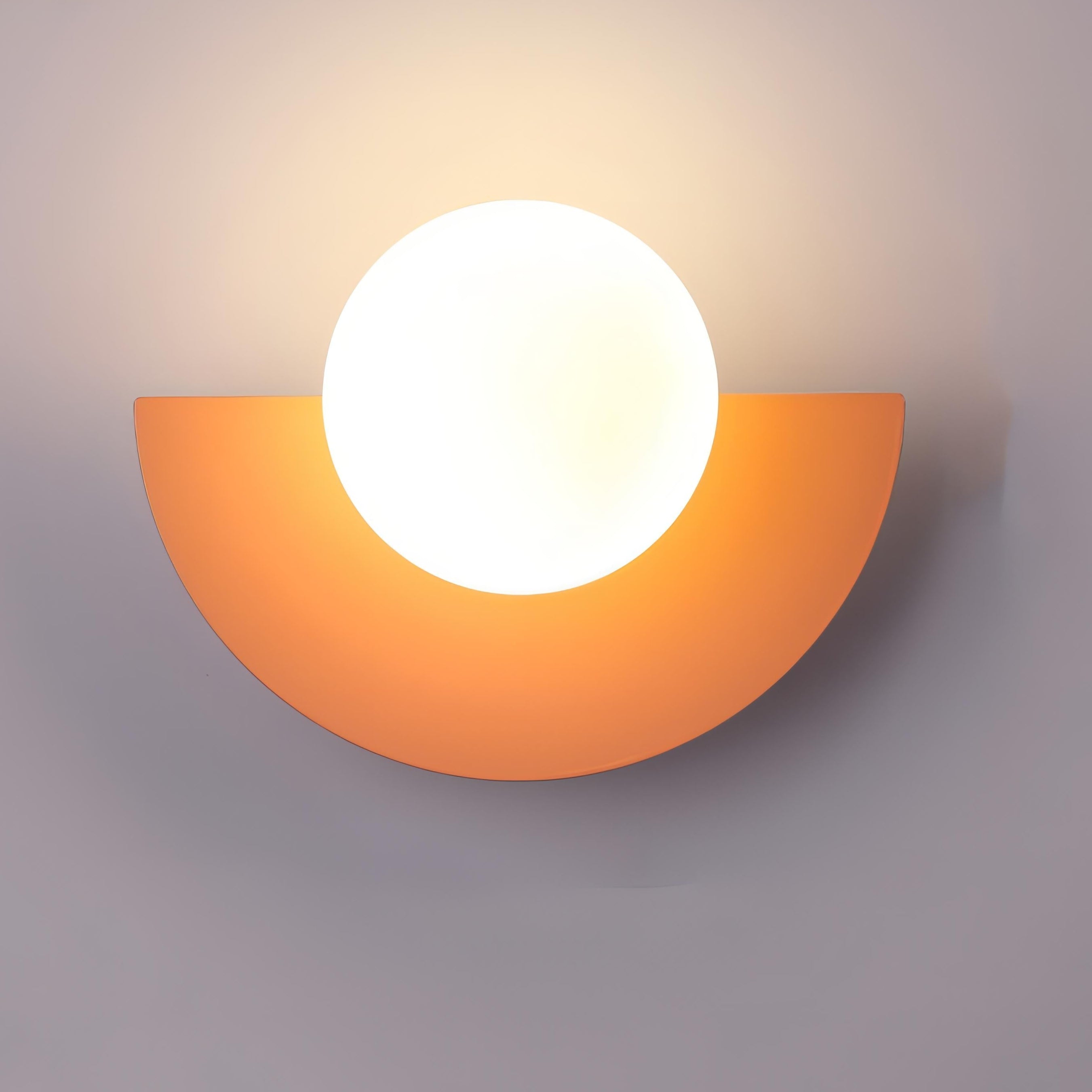 Vionis | Minimalist Nordic Wall Light with Semicircular Design