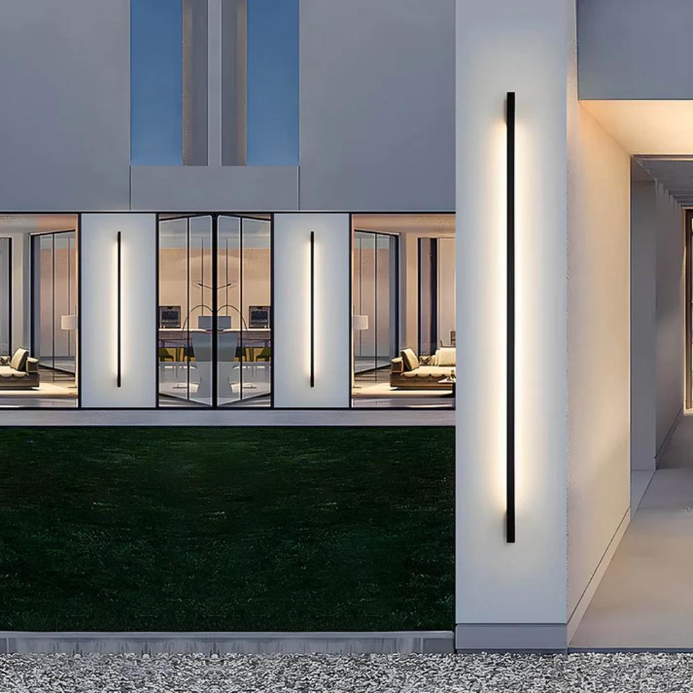 Vionra | Modern Dorka-Style Standing Outdoor Wall Lamp for Elegant Exteriors