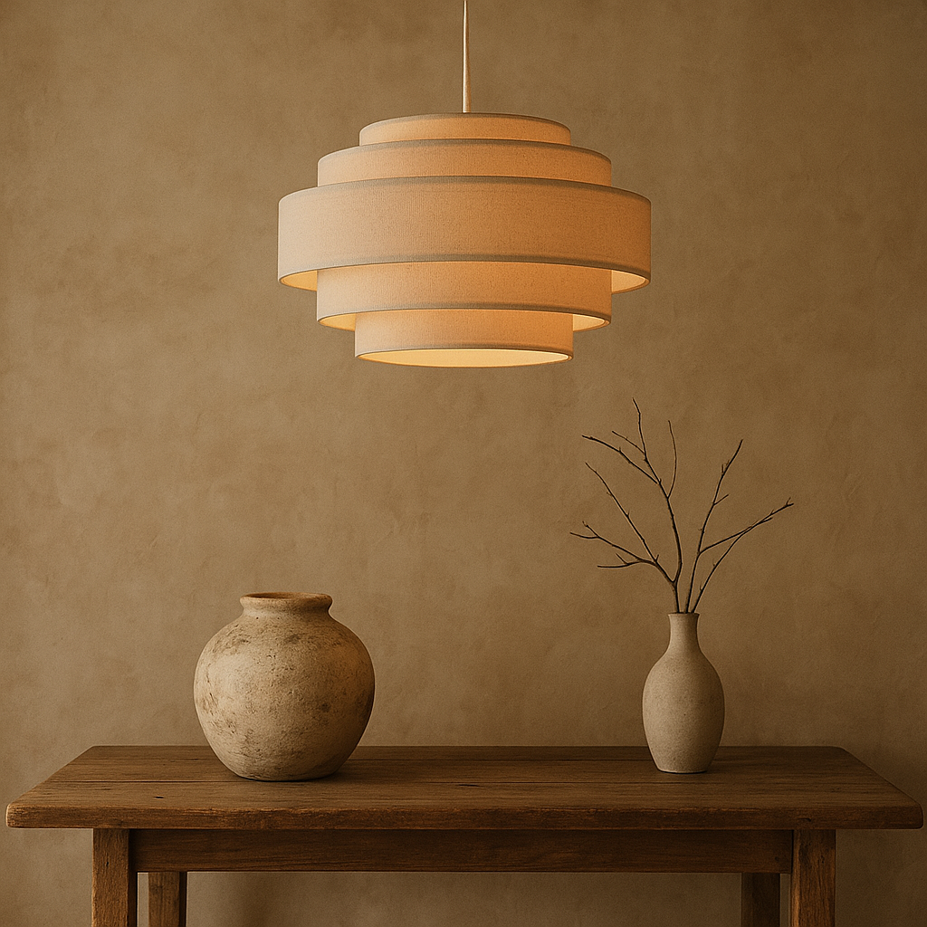 Aozora | Wabi Sabi Ring Pendant Lamp