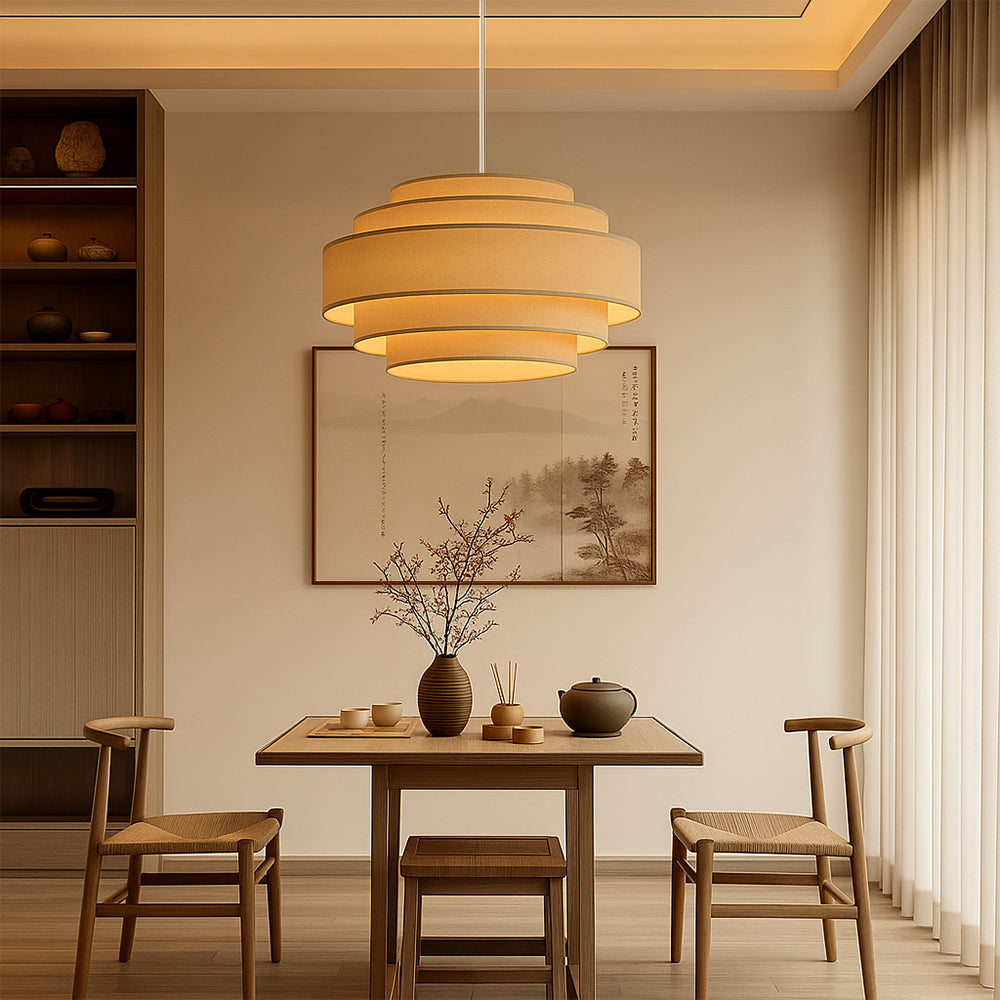 Aozora | Wabi Sabi Ring Pendant Lamp