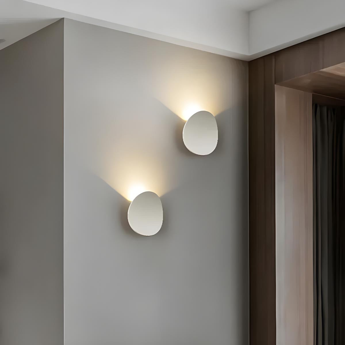 Walluno | Contemporary (4-Pack) Twilight Wall Lamps for Stylish Spaces