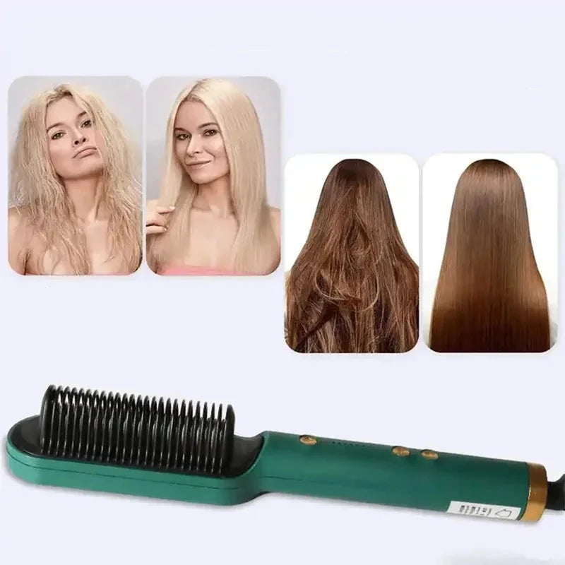 WavePro | Easy 2-in-1 Straightening & Curling Brush