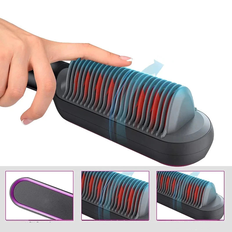 WavePro | Easy 2-in-1 Straightening & Curling Brush
