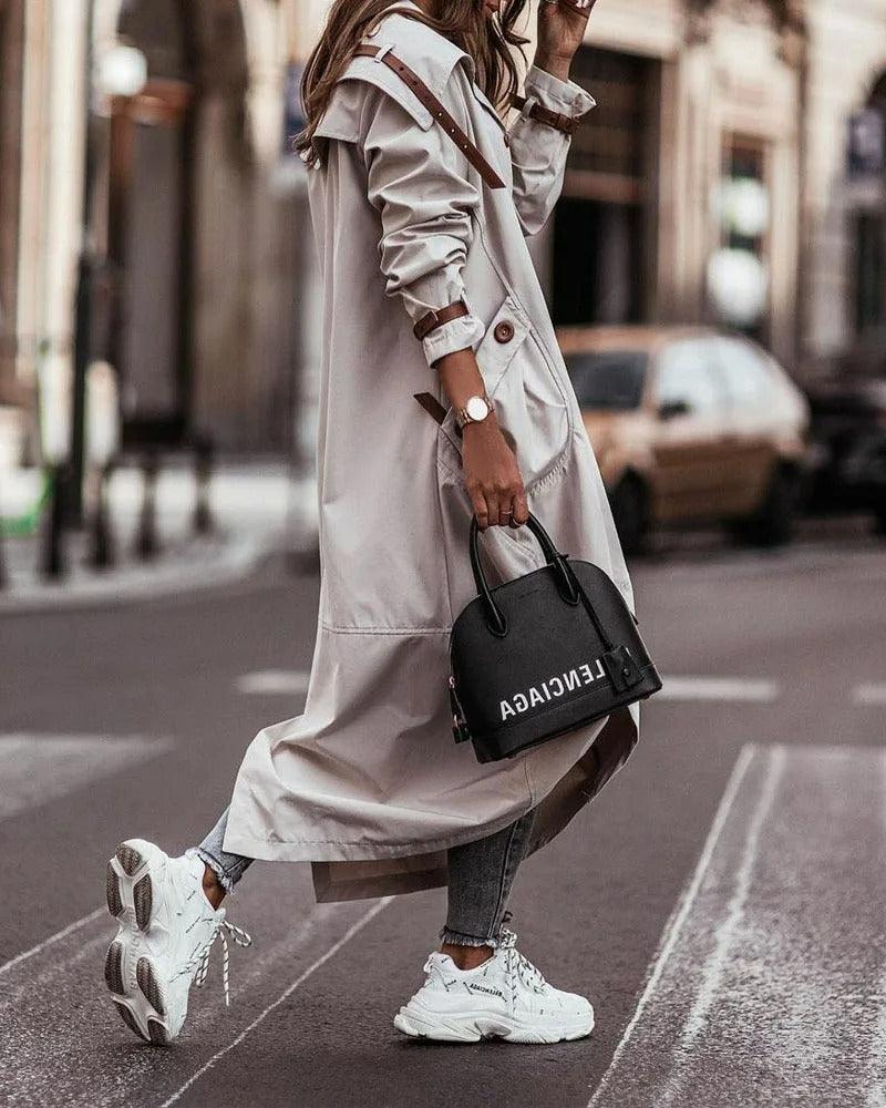 Emily | Elegant Lightweight Long Waterproof Rain Coat for Women