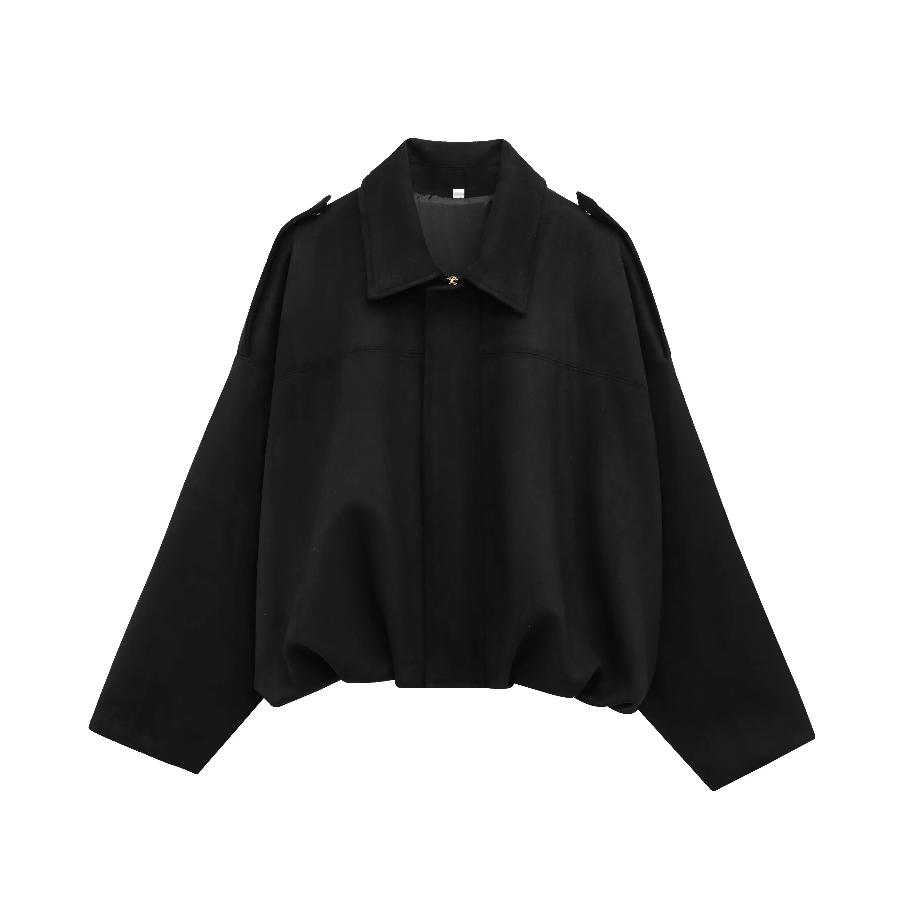 Kai | Women's Suede Bomber Jacket in Brown and Green – Casual Vintage Motorcycle Coat with Zipper Closure