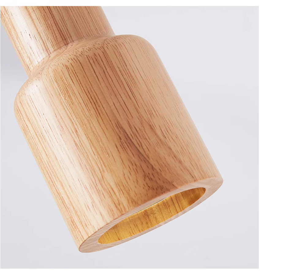 WoodVibe | Sleek Lines Scandinavian Pendant Lamp