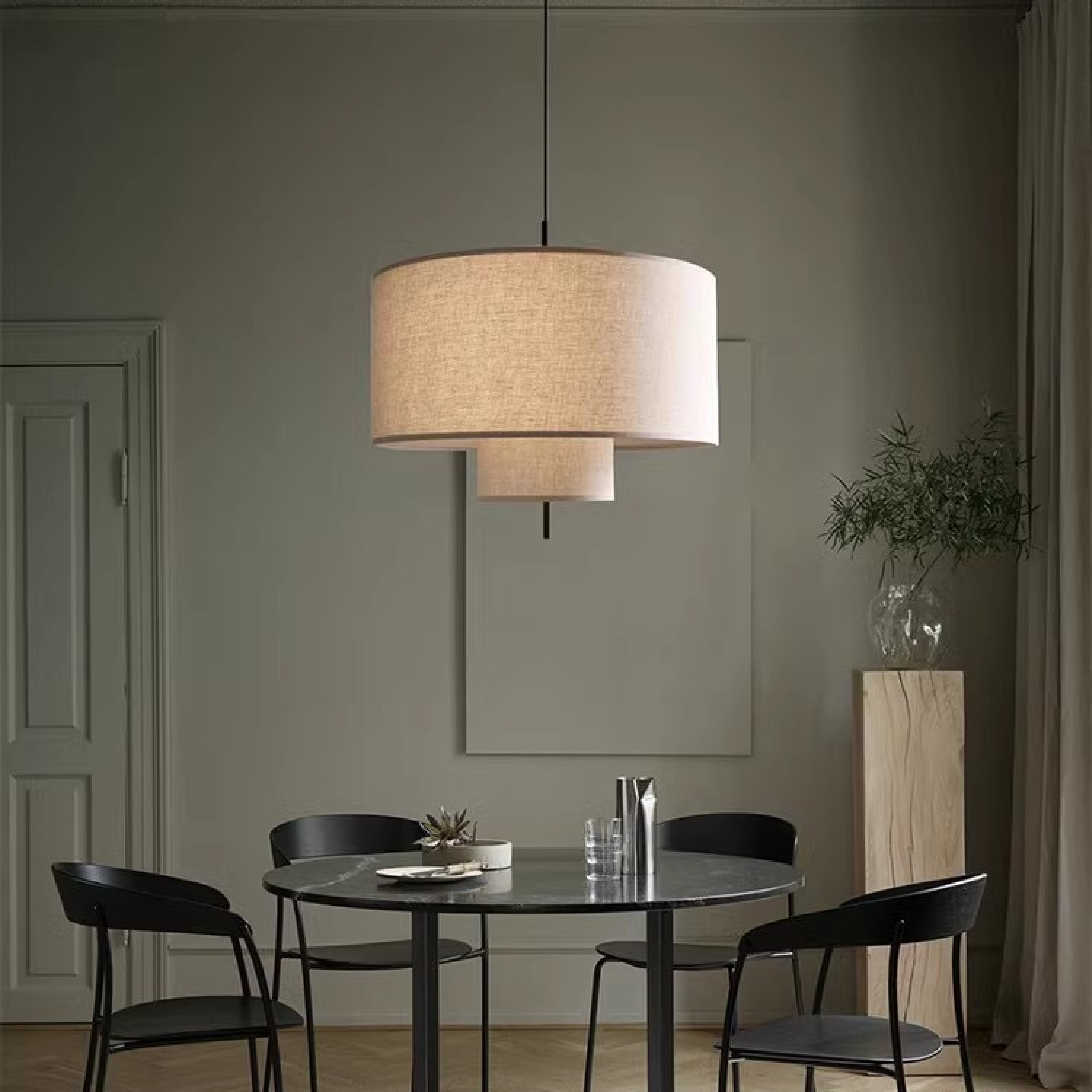 Archinea | Yurina Silk Pendant Lamp