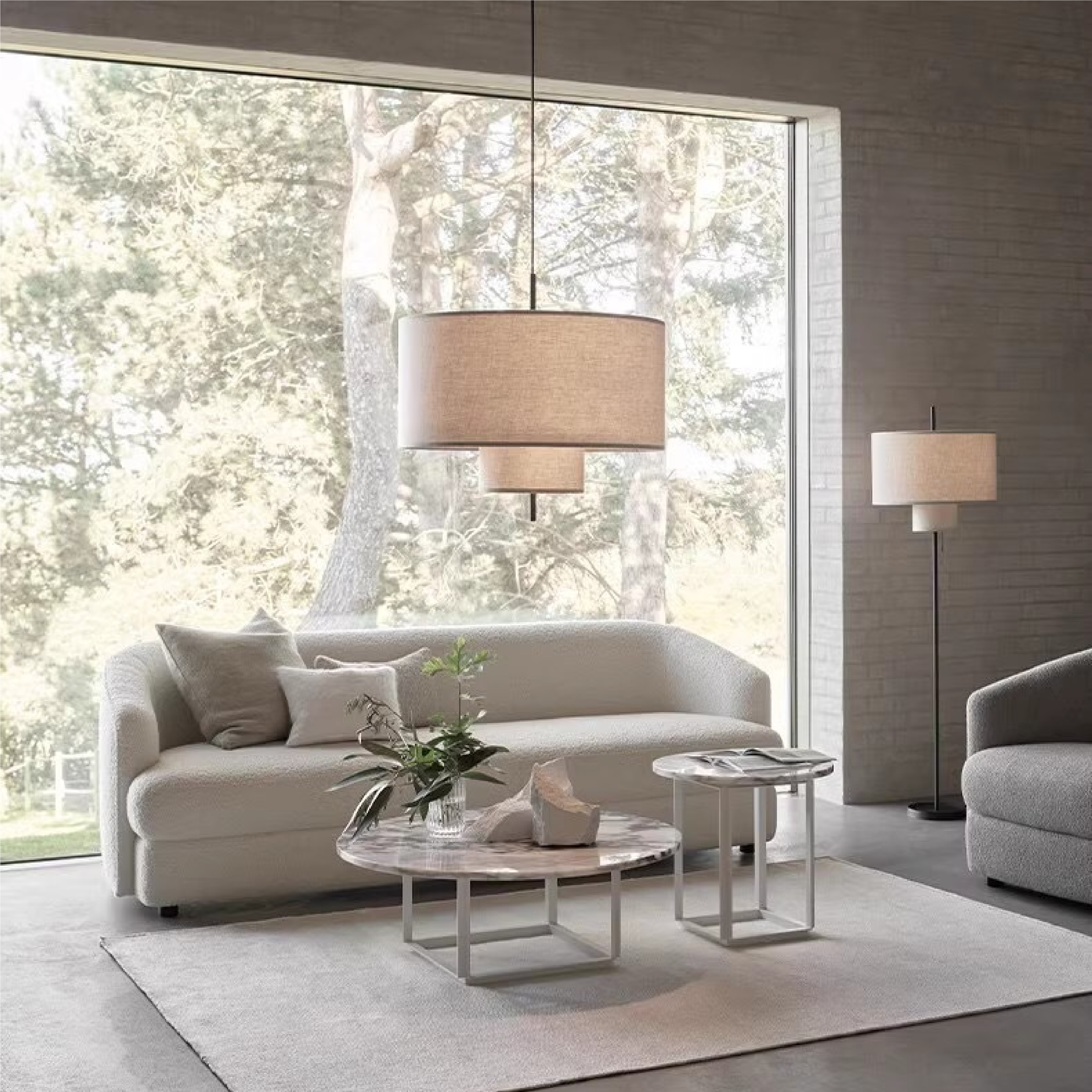 Archinea | Yurina Silk Pendant Lamp