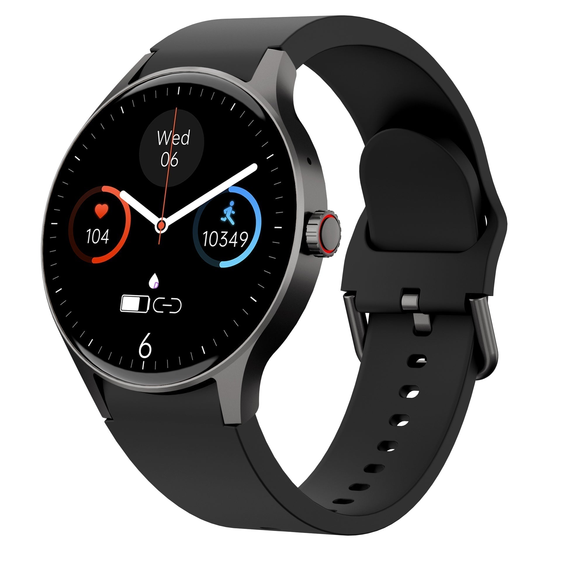 Vitalis | Waterproof Health Tracker Smartwatch with Blood Pressure & Oxygen
