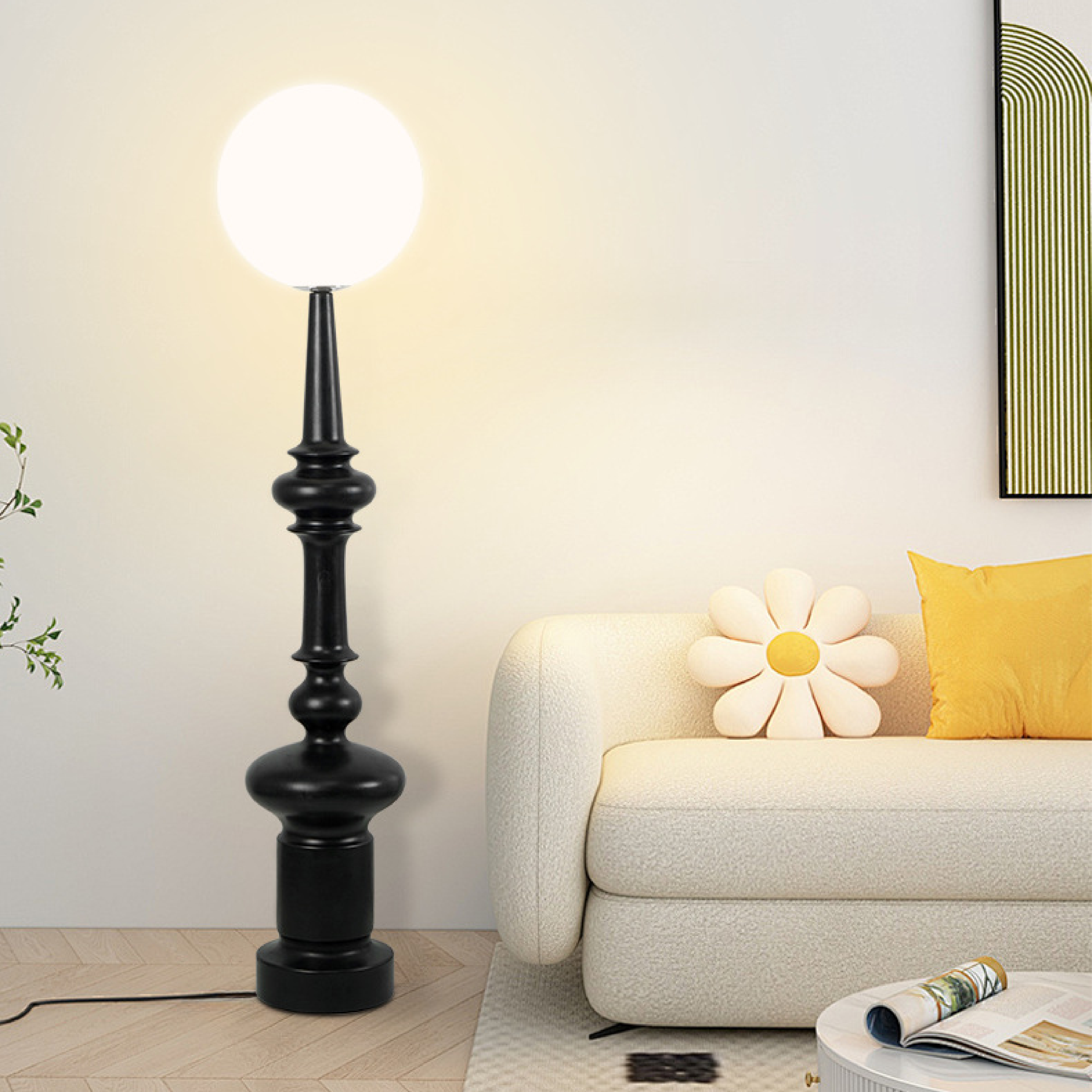 Aestheticor | Bauhaus Black Floor Lamp