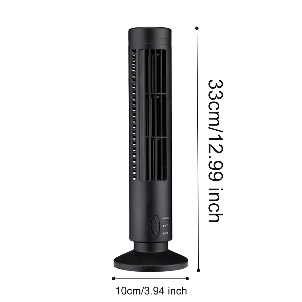 NoHarm | Bladeless Desktop Tower Fan Portable Electric Fan