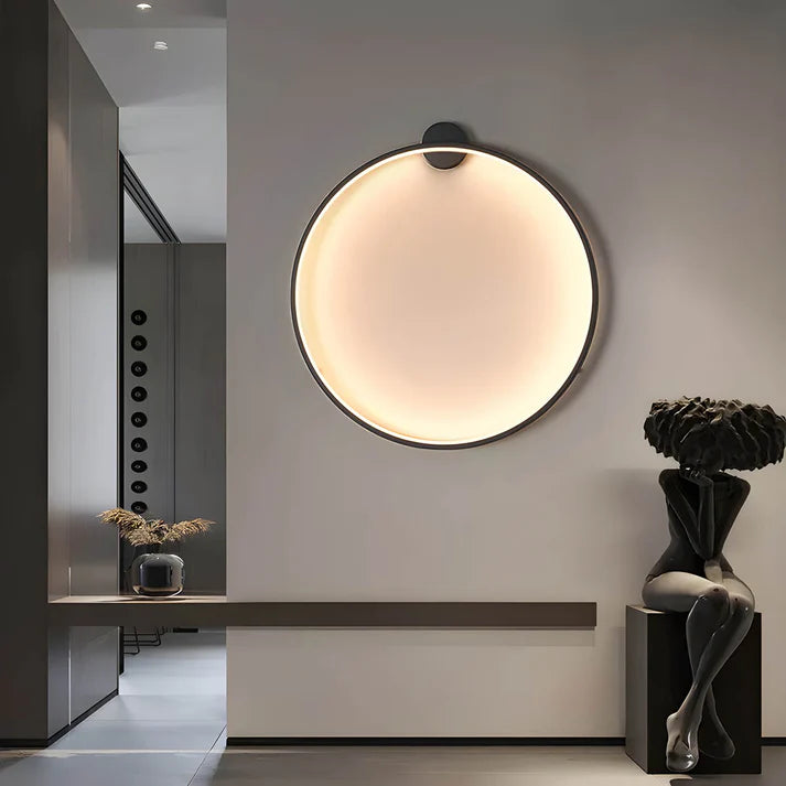 Brivian | Sculpted Ring Wall Lamp with Graceful Modern Curves
