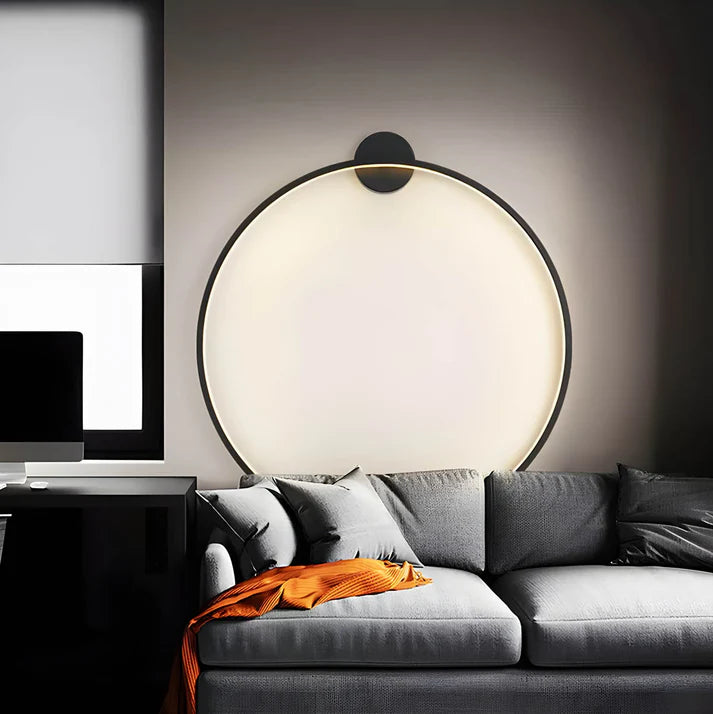 Brivian | Sculpted Ring Wall Lamp with Graceful Modern Curves