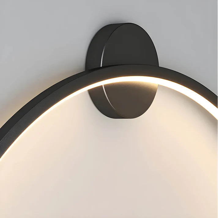 Brivian | Sculpted Ring Wall Lamp with Graceful Modern Curves